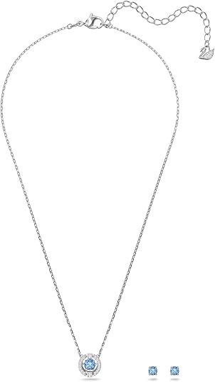 Sparking Dance Crystal Necklace and Earring Set Jewelry Collection